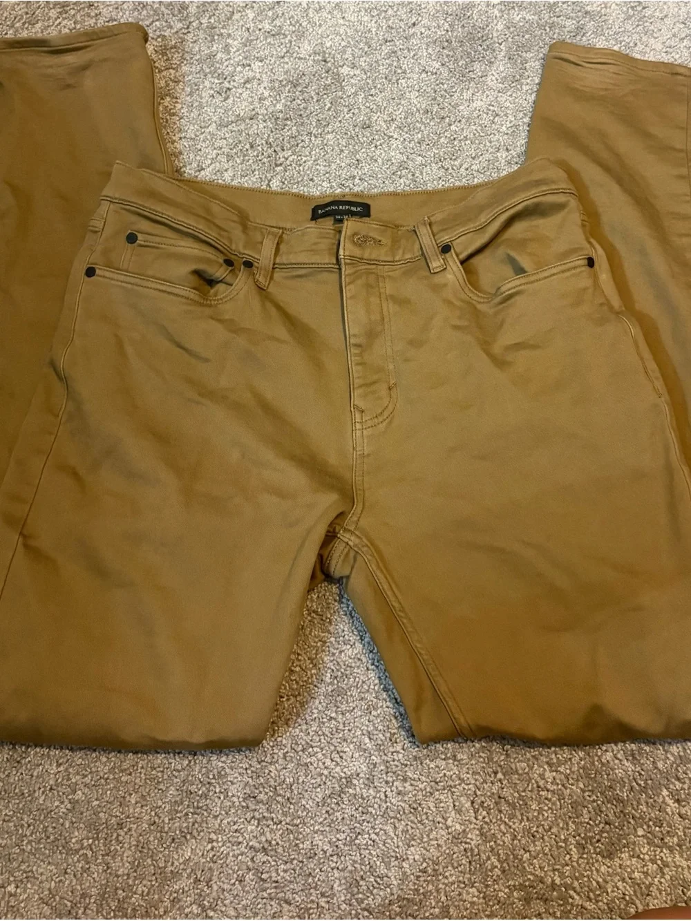 Banana Republic Men's Khaki Chinos - Tan